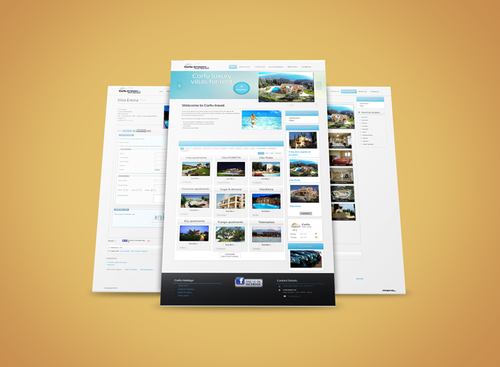 Corfu-travel – Travel agency website